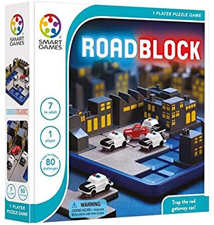 Smart Games Road Block Zeka Oyunu (Hırsız-Polis)