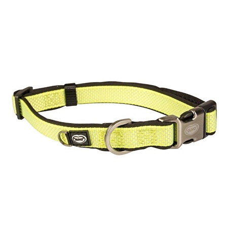 Duvo+ Neon Köpek Boyun Tasması Sarı 30-45cm/15mm