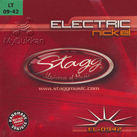 Stagg EL-0942 Takım Tel Elektro Gitar Teli 009-042