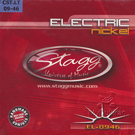 Stagg EL-0946 Takım Tel Elektro Gitar Teli 009-046