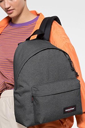 Eastpak Padded Pak'r 77H Unisex Siyah Günlük Okul Sırt Çantası 2 Gözlü 24Lt. 40x30x18