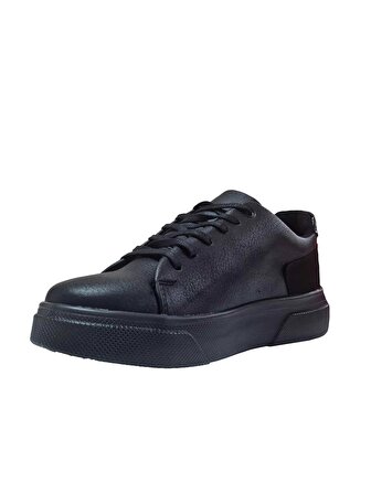 Rahat Yürüyüş Günlük Erkek Casual Ayakkabı Siyah Beyaz BP-CNTYNR-166