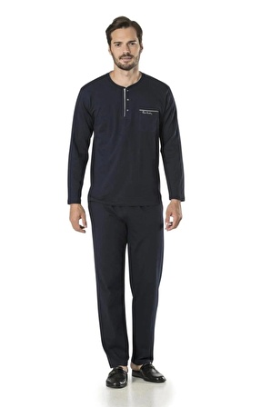 Pierre Cardin Çeyizlik Triko Ropdöşambr Ve Pijama 5'li Takım 5595 - Gri