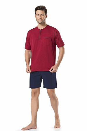 Pierre Cardin Penye Pijama ve Robdöşambr 5'li Çeyiz Seti 5560 - Lacivert