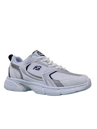 Hafif Esnek Ve Rahat Yürüyüş Koşu Ve Günlük Erkek Spor Ayakkabı Siyah Beyaz Füme Gri Kırmızı Lacivert BP-FRZ-2355