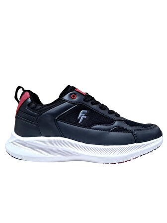 Çok Esnek Hafif Rahat Yürüyüş Günlük Erkek Spor Ayakkabı Siyah Beyaz Kırmızı Gri BP-RMSTR-22