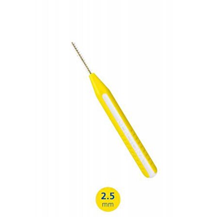Lactona Arayüz Diş Fırçası Sarı 2,5 mm 6 Lı