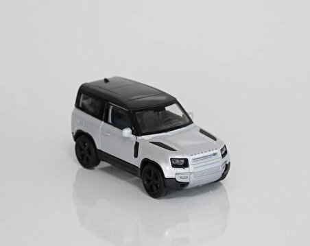 2020 Land Rover Defender 1:36 Ölçek Diecast Çek Bırak Model Araba Gri