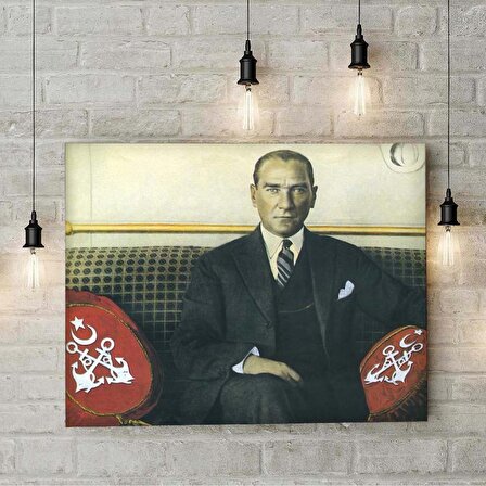 Atatürk Kanvas Tablo Model 16