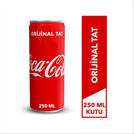 Coca Cola Kutu 250 ml