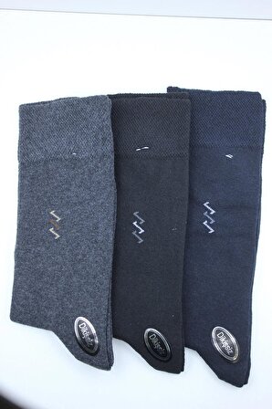 4 Çift Kışlık Kalın Erkek Uzun Çorap