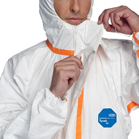 DuPont™ Tyvek®  800 J CHA5 Başlıklı Koruma Tulumu