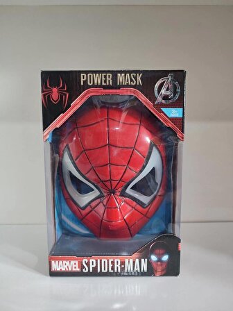 Örümcek adam maske ışıklı