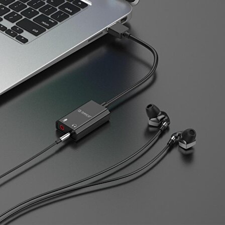 Orico SKT2-BK Harici USB Ses Kartı