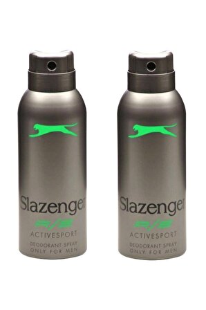 Slazenger Deodorant Active Sport 150 ml (yeşil) X 2 Adet