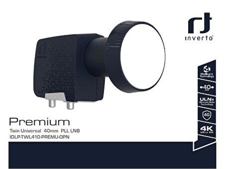 Inverto Premium ULN Twin LNB Full HD 4K Uyumlu