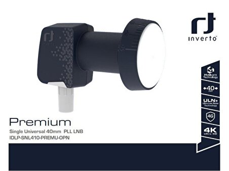 Inverto Premium ULN Single LNB Full HD 4K Uyumlu