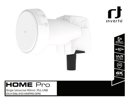 Inverto Home Pro ULN Single LNB Full HD 4K Uyumlu