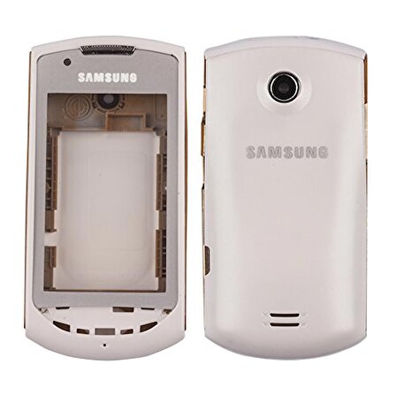 OEM Samsung  Gt-S5620 uyumlu  Kasa Kapak Komple Set Beyaz