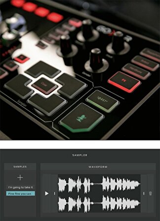 Tc Helicon GO XLR 4-Kanallı Mikser, Motorlu Fader'lar, Ses Tahtası ve Vokal Efektlerle Devrim Yaratan Çevrimiçi Yayıncı Platformu