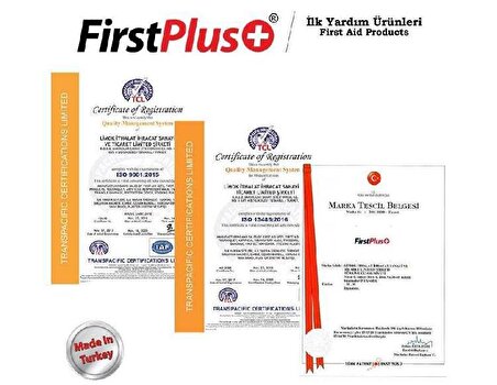 İlk Yardım Seti Ev İçerik Paketi Fp 10.101 5 Adet Firstplus