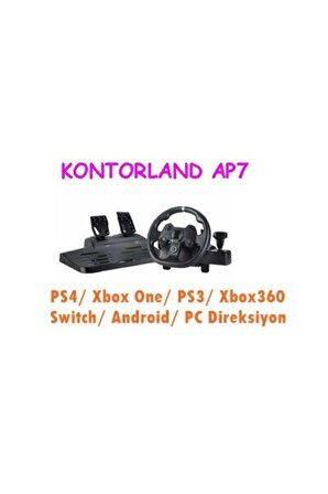 Ap7 Xbox One Xbox360 Ps4 Ps3 Nintendo Switch Android Uyumlu Direksiyon Seti
