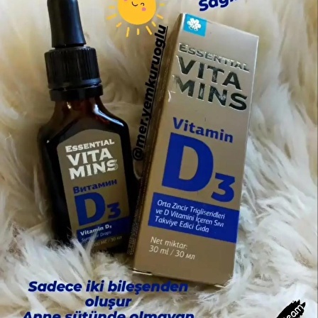 Siberian Wellness Essential Vitamins VITAMIN D3