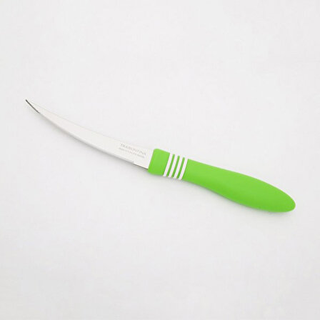Tramontina Kıvrımlı Sebze Bıçağı Seti 12'li Yeşil 