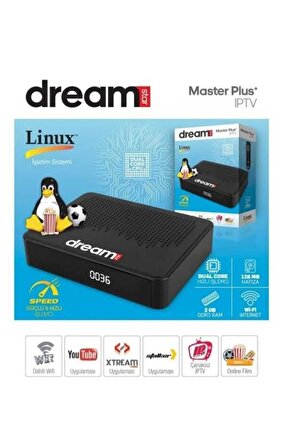 Dreamstar Master Plus linux full HD Uydu Alıcı