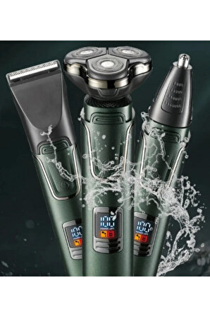 Hk 3600 Digital Göstergeli 3 Başlıklı Tıraş Makinesi