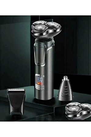 Hk 3600 Digital Göstergeli 3 Başlıklı Tıraş Makinesi