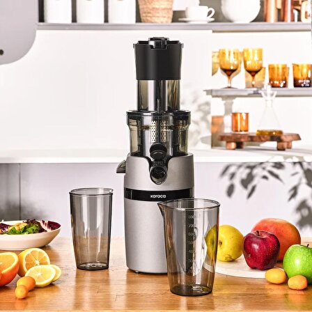 Karaca Slow Juicer Yavaş Sıkım Katı Meyve Sıkacağı