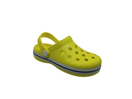 Akınalbella 368 Çocuk Sarı Plaj Havuz Banyo Günlük Terlik Sandalet