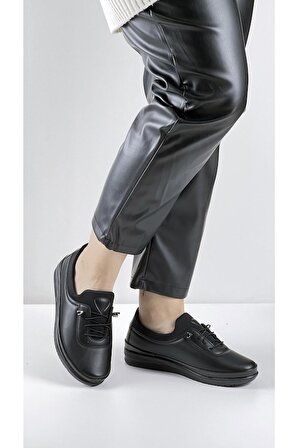 Trendyshose 04505 Kadın Rahat Günlük Polı Taban Ayakkabı