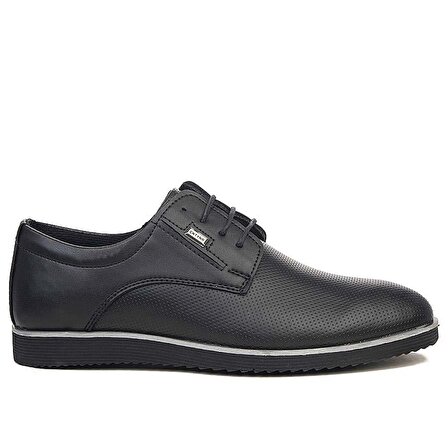 Trendyshose - 682 Siyah Baskılı Erkek Casual Ayakkabı