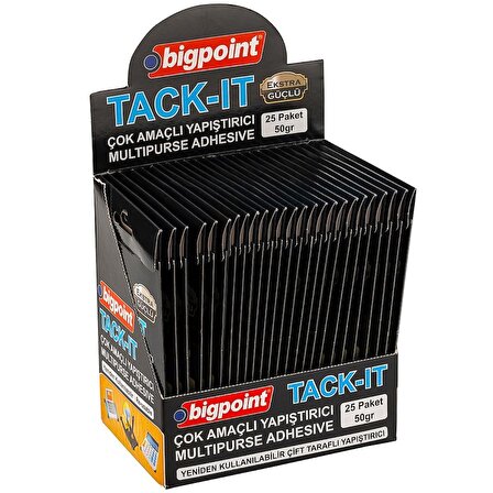 Bigpoint Tack it Ekstra Güçlü Hamur Yapıştırıcı 50gr BP495 60