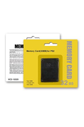 Playstation 2 Memory Card 32mb Ps2 Hafıza Kartı Ps2 Memory Card