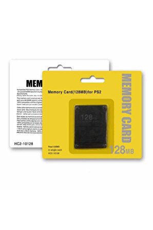 Ps2 Card 128mb Ps2 Uyumlu Hafıza Kartı Playstation 2 Card