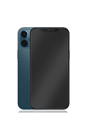 Apple İPhone 15 Pro Max için Mat Seramik Ekran Koruyucu Siyah