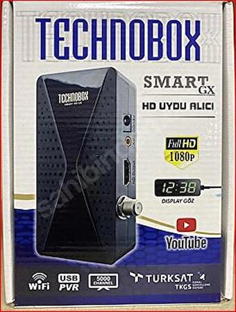 TECHNOBOX SMART (GX) HD UYDU ALICI DİSPLAY GÖZ