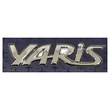 YARİS YAZISI (Toyota Yaris Arka Bagaj Yazısı)