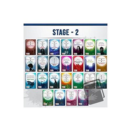 İngilizce Hikaye Kitabı Seti Stage - 2 (24 Kitap)