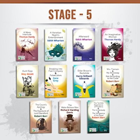 İngilizce Hikaye Kitabı Seti Stage - 5 (11 Adet)