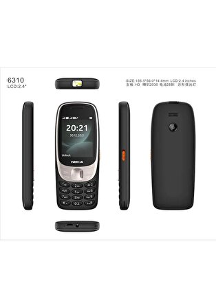Nokia 1203 Tuşlu Cep Telefonu (İthalatcı Garantili)