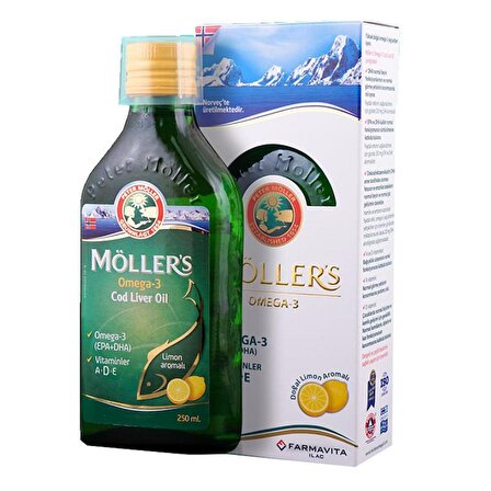 Möllers Omega 3 Limonlu 250 ml
