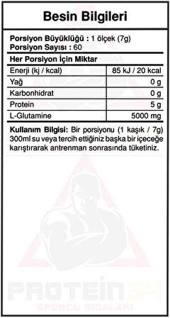 Bigjoy Sports Glutabig Powder 420 Gr Glutamin Orman Meyveli