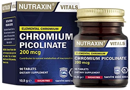 NUTRAXIN CHROMIUM PICOLI. 90 TABLET