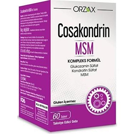 Ocean Cosakondrin MSM 60 Tablet - Diş Beyazlatıcı Köpük Hediye