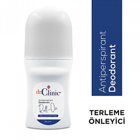 Dr.Clinic Antiperspirant Men Deodorant Roll-On 50ml