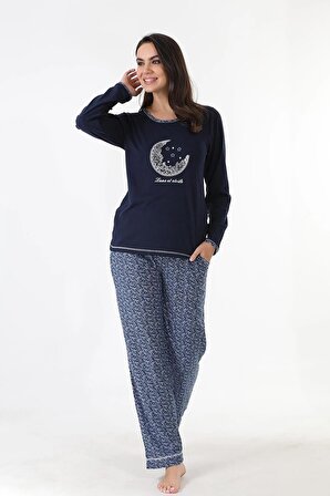 Etoile Ekstra Yumuşak Kumaş Pijama Takımı